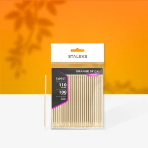 Orange stick EXPERT wooden 110 mm (100 pcs)