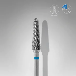 STALEKS Carbide bit frustum blue, 4 mm x 13 mm